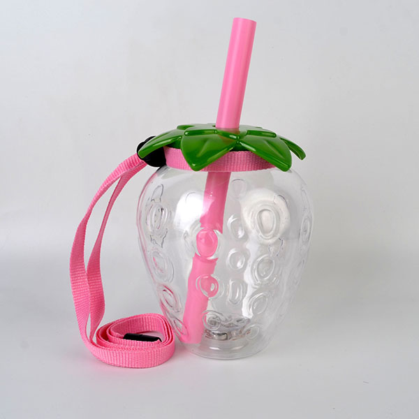 Charmlite Sparkle Plastic Strawberry Cup with LED Function 16oz05